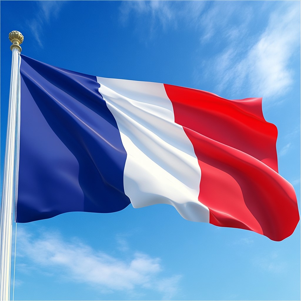 French flag generated Midjourney