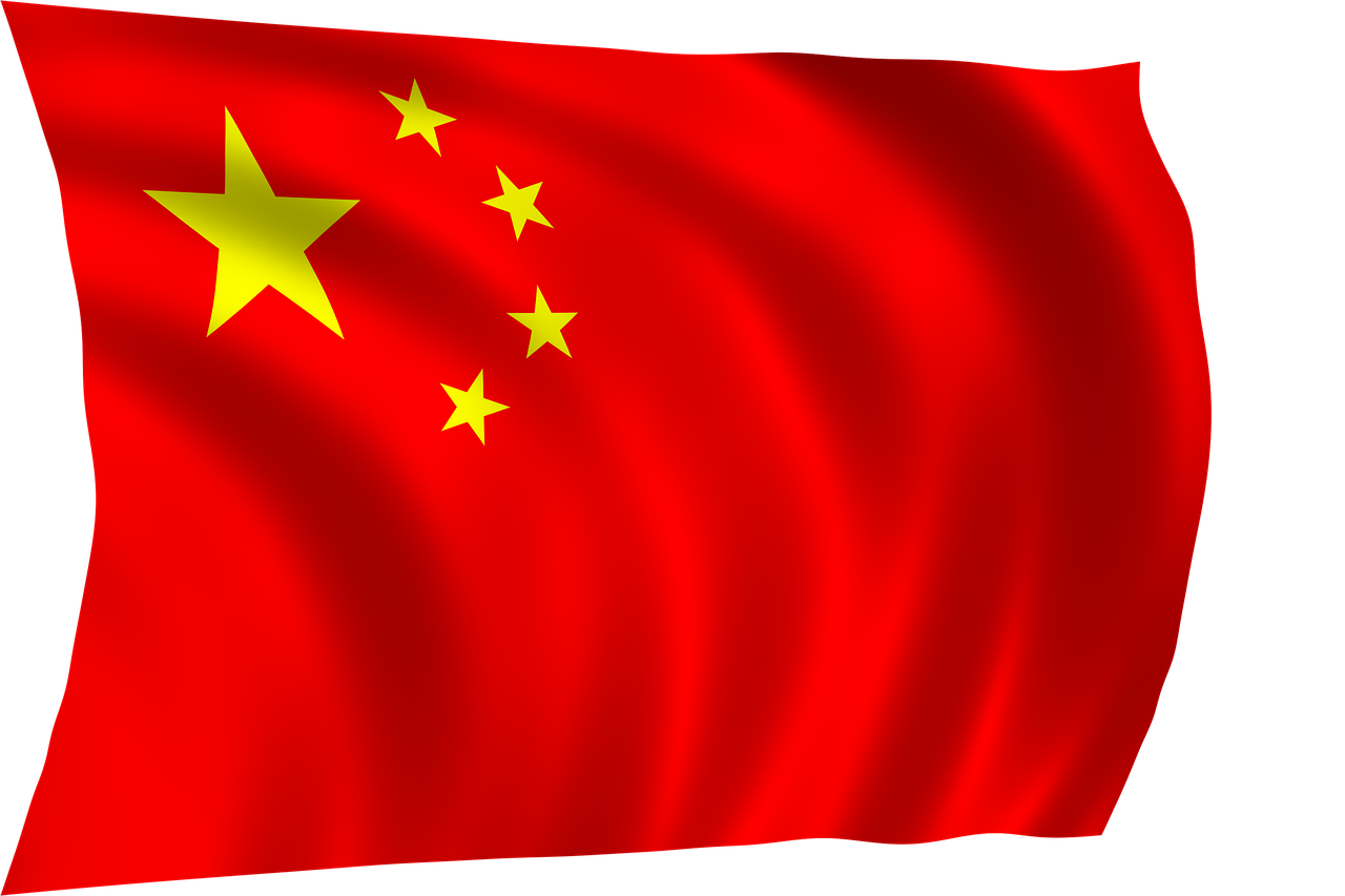 china flag, flag, china