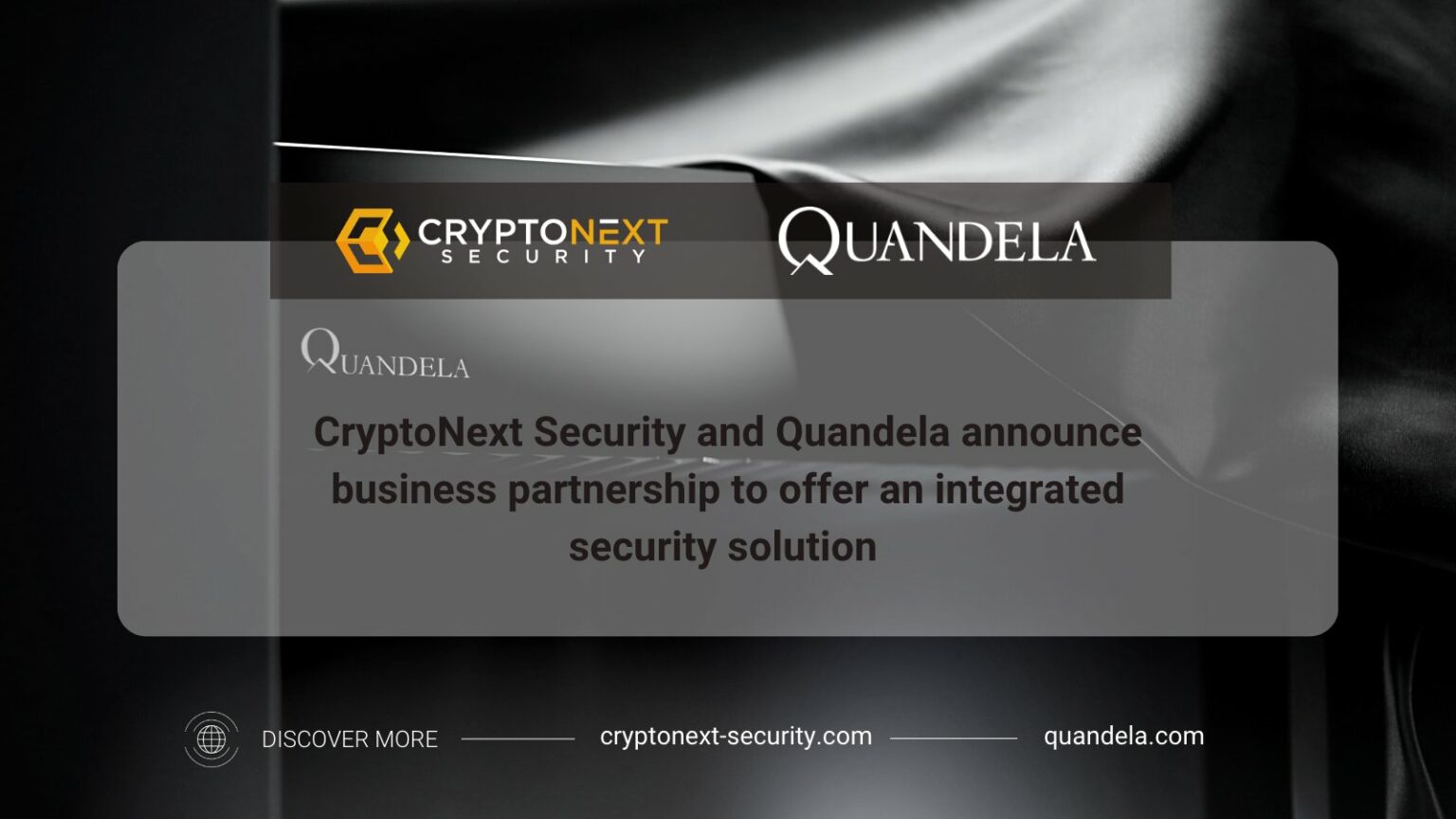 CryptoNext Security and Quandela Announce Business Partnership to Offer ...