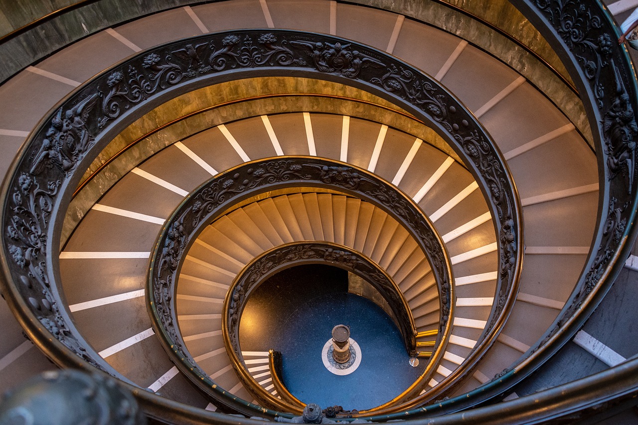 rome, vatican, stairs