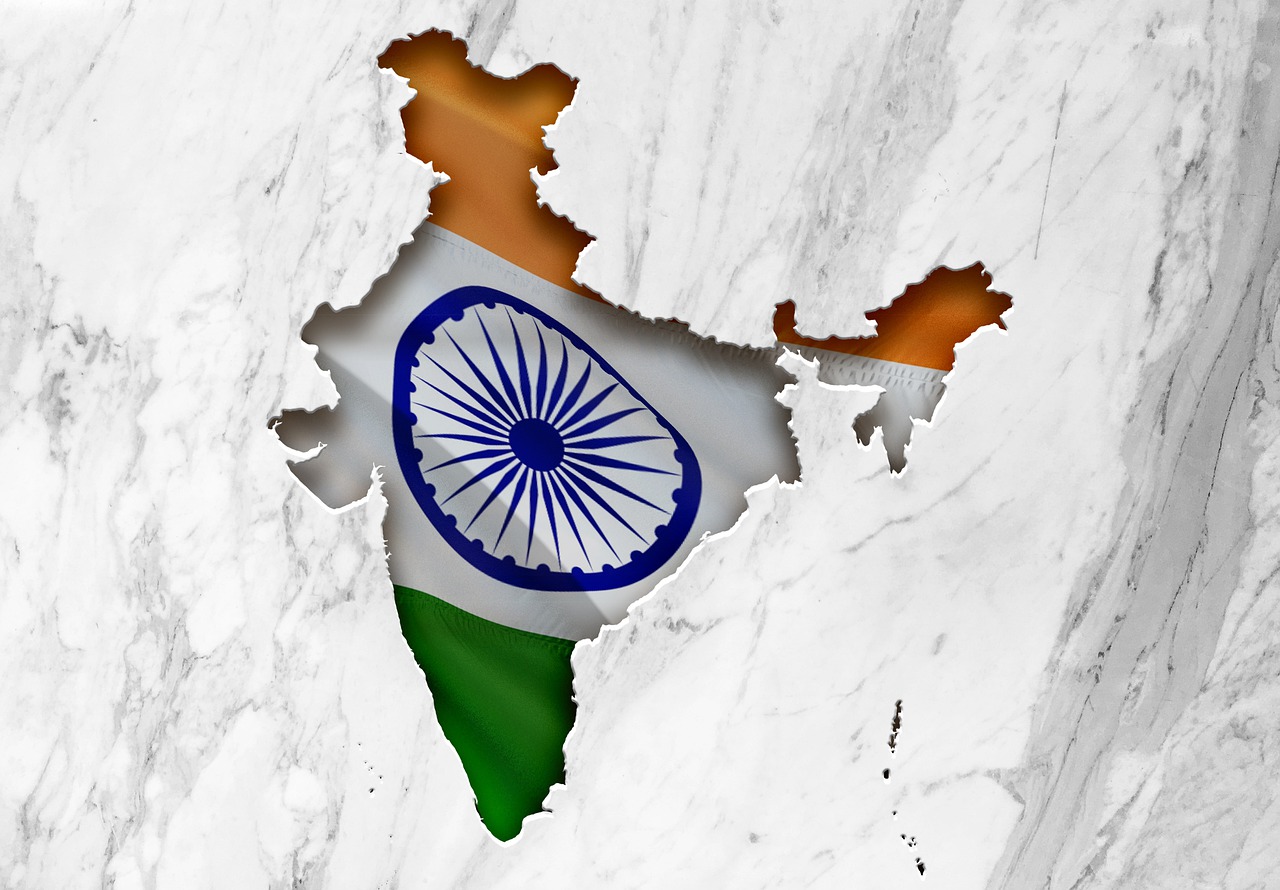 india map, india, map
