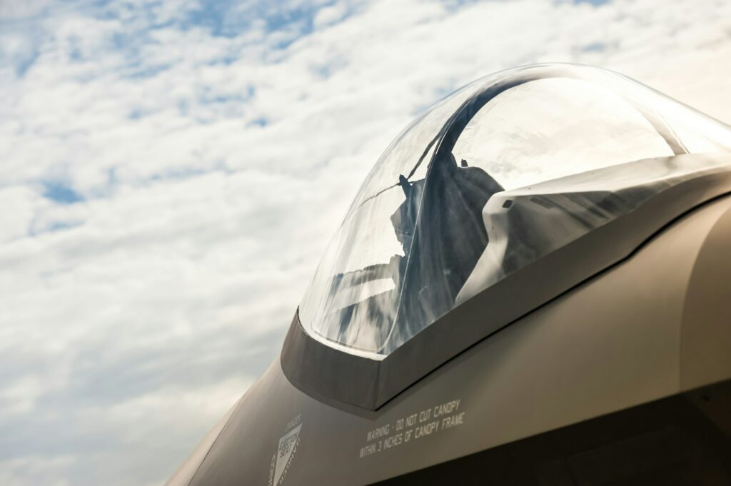 jet fighter canopy