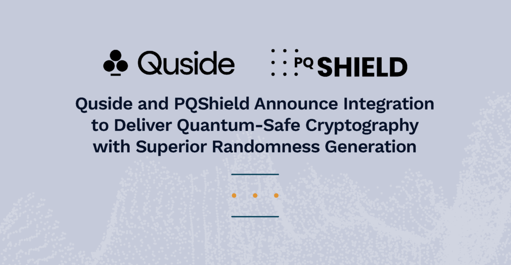 Quside x PQShield