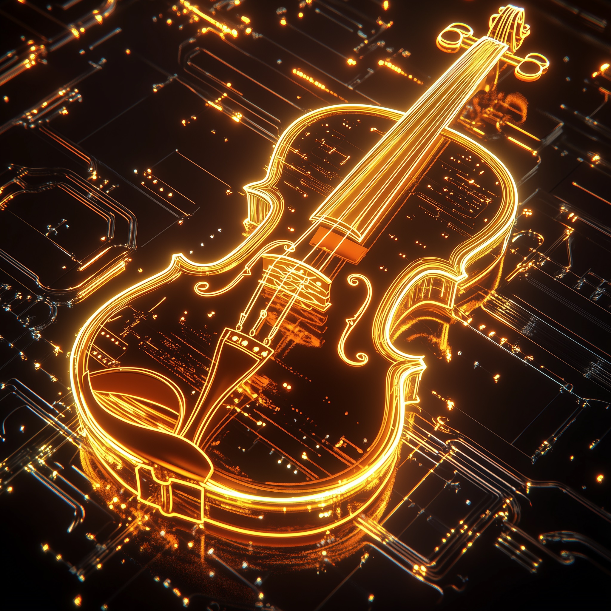 quantum violin generated