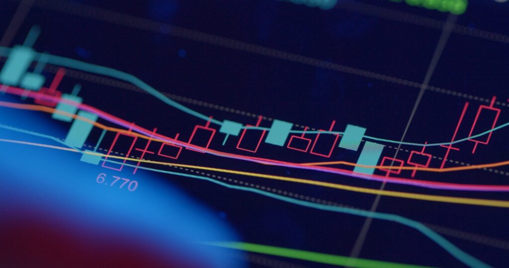 Using digital tablet for stock market analysis