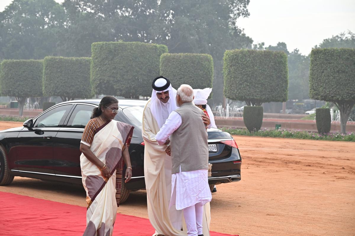 Qatar’s Ministry is in India with a business delegation, accompanying the Amir of Qatar Sheikh Tamim Bin Hamad Al-Thani | Photo Credit: Shiv Kumar Pushpakar