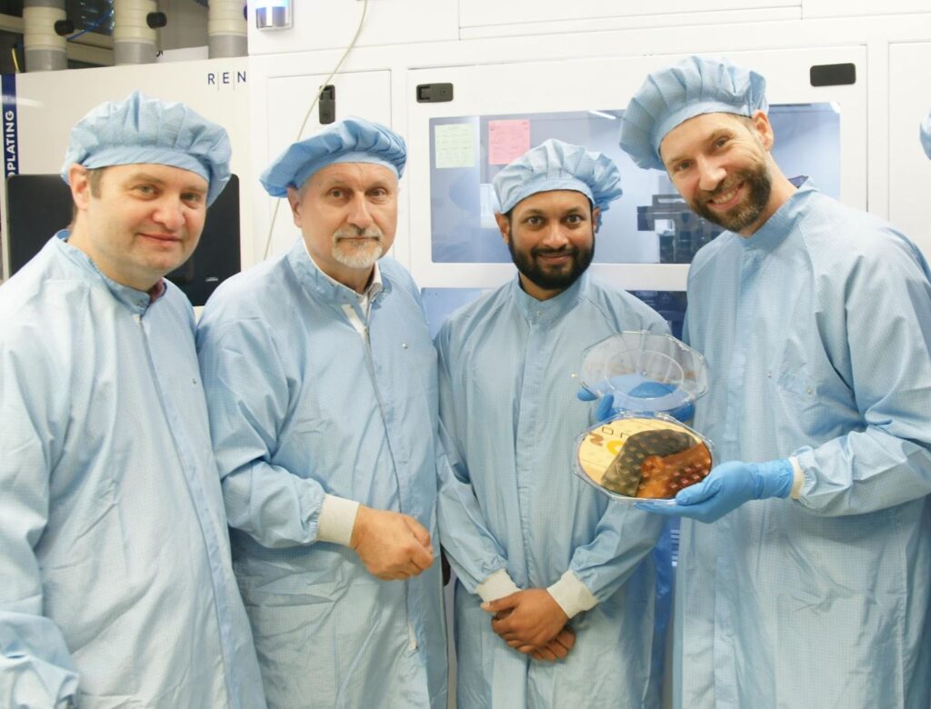quantum chip production