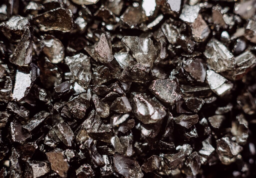 Modern industry depends on mining for the valuable rare-earth, rare earth crystal detail