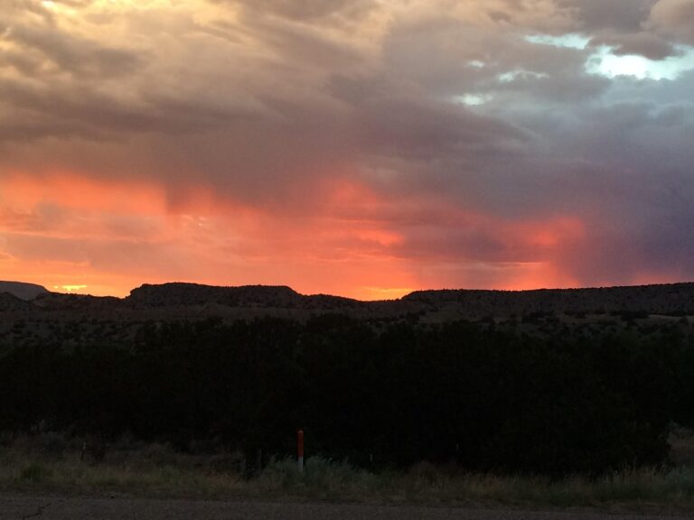 new mexico, storm, nature, sunrise