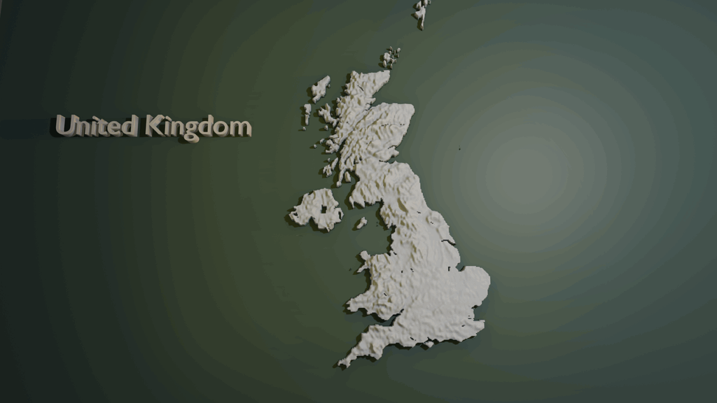 united kingdom, map, world map, uk, earth, world, terrain, geological