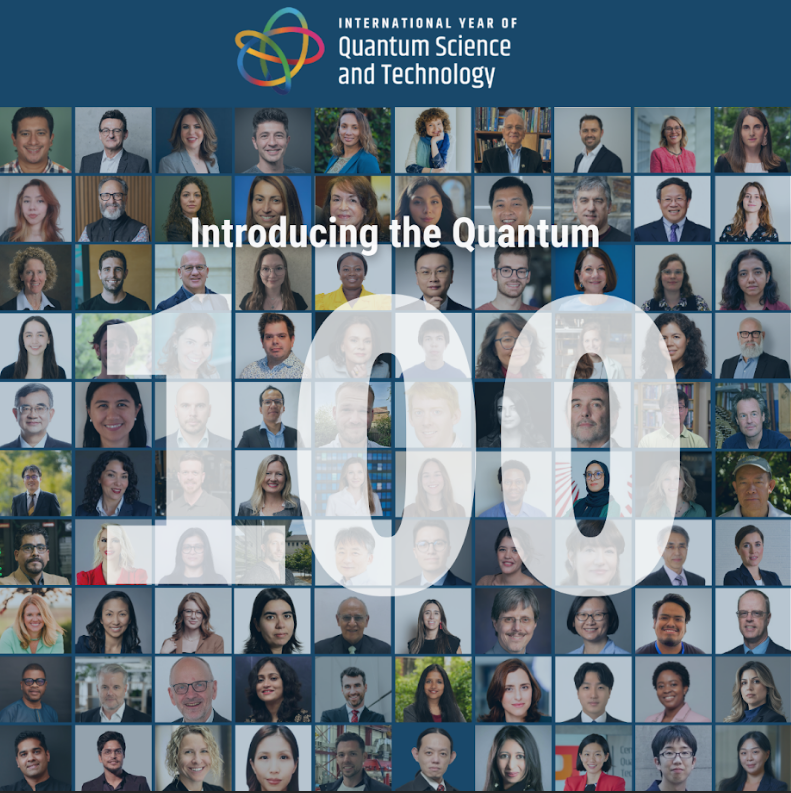 Composite image showing individuals selected for the Quantum 100 recognition program.