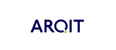 Arqit logo on plain background