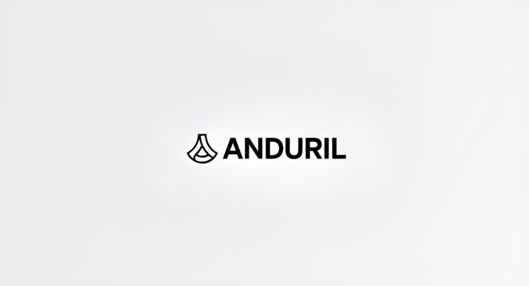 Anduril logo on plain white background
