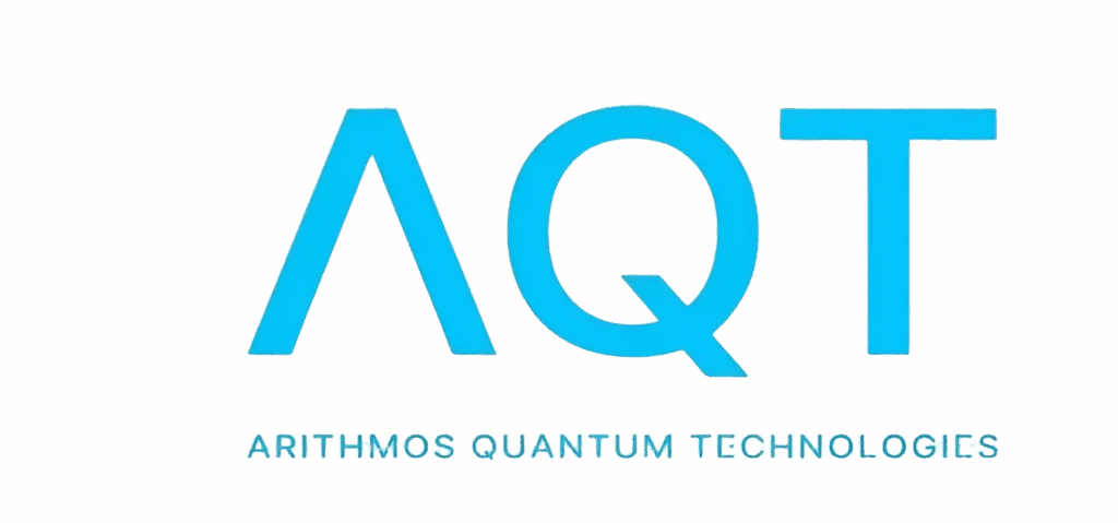 AQT Arithmos Quantum Technologies Logo on white background