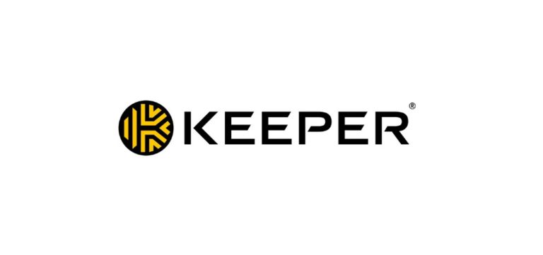 Keeper Security logo on plain white background