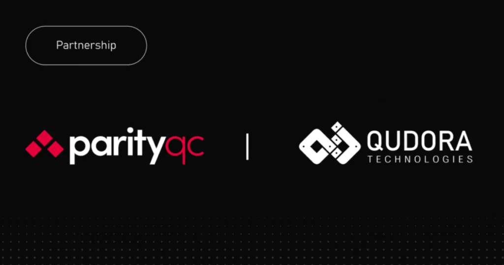 QUDORA and ParityQC partnership logo