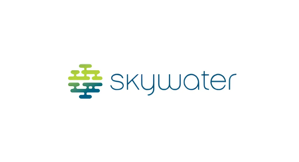 SkyWater logo on plain white background