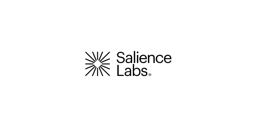 Salience Labs logo on plan white background