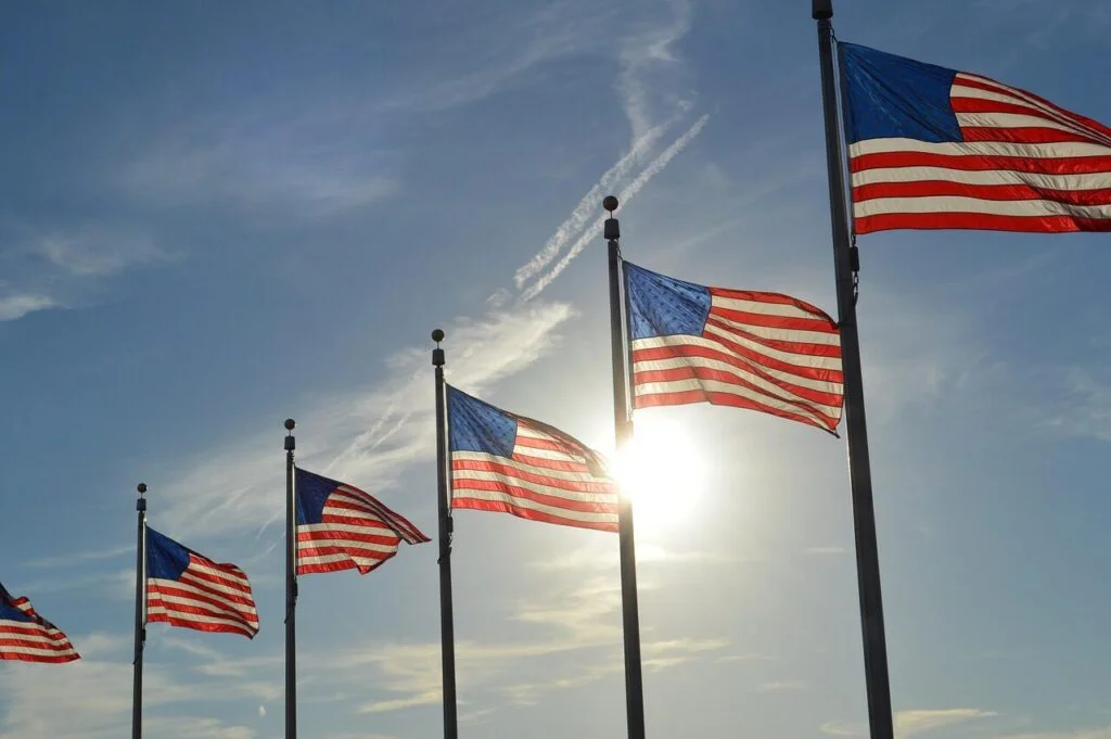 u s, washington, usa, landscape, nature, flag, clouds, sky, america, freedom