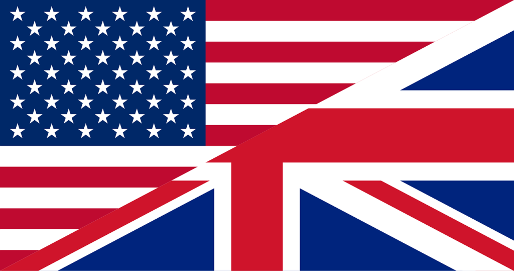 flags, unites states, great britain, flag, british, england, uk, english, american, british flag, united kingdom, united kingdom flag, patriotism, patriotic