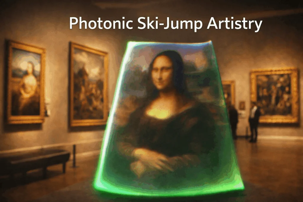 photonic ski-jump