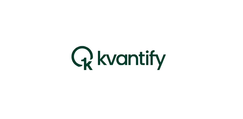 Kvantify logo on plain white background