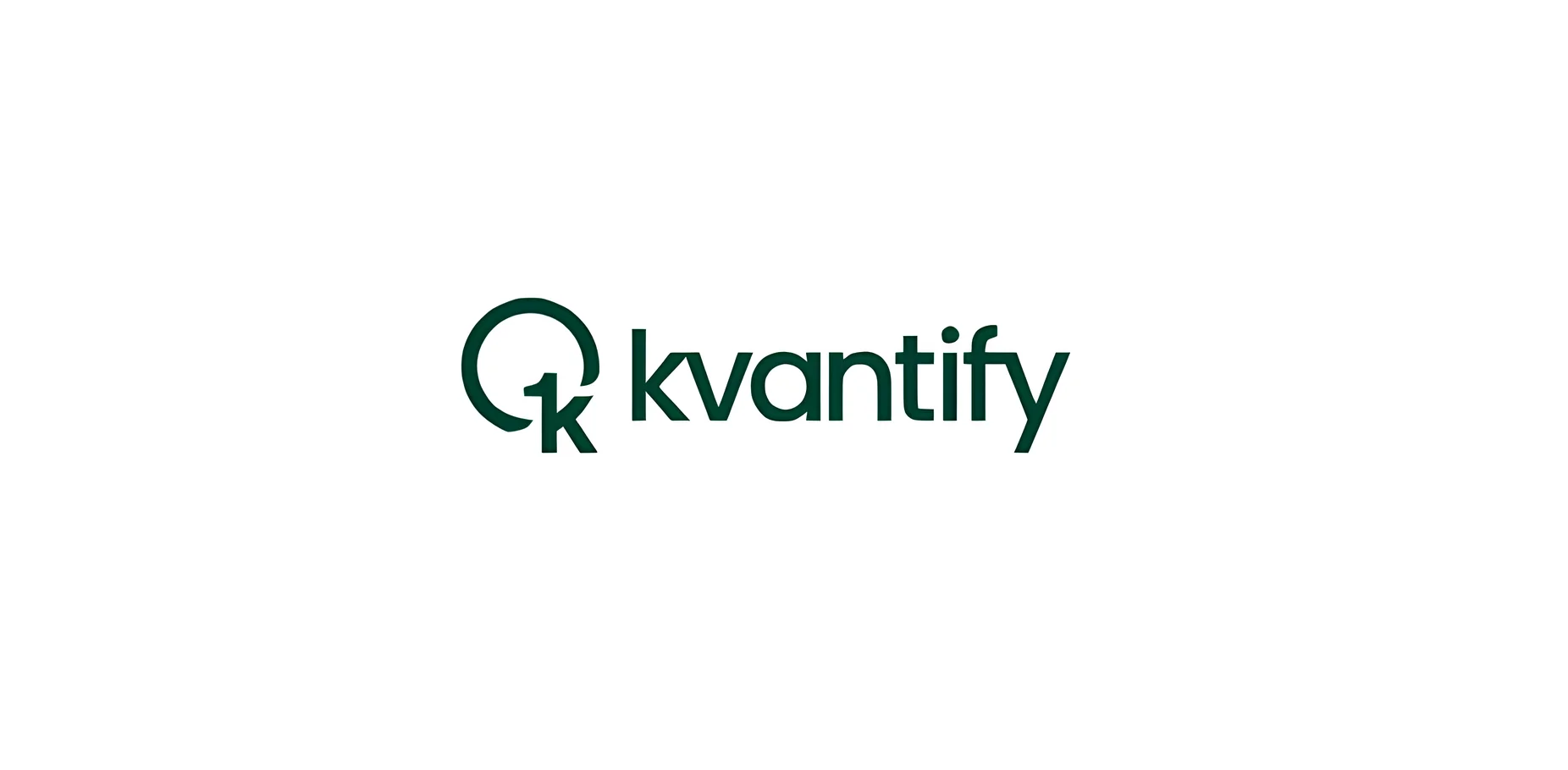 Kvantify logo on plain white background