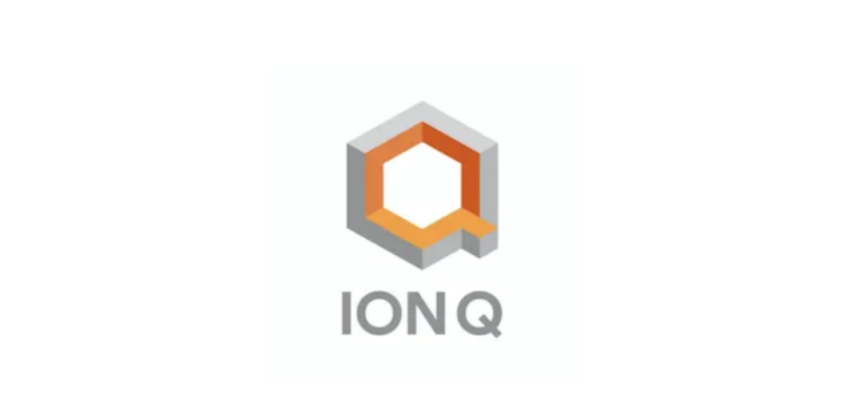 IonQ logo on plain white background