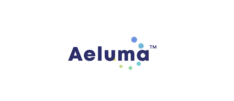 Aeluma logo on plain white background