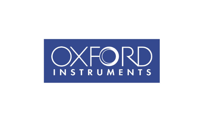 Oxford instruments logo on plain white background