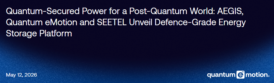 Quantum e-motion