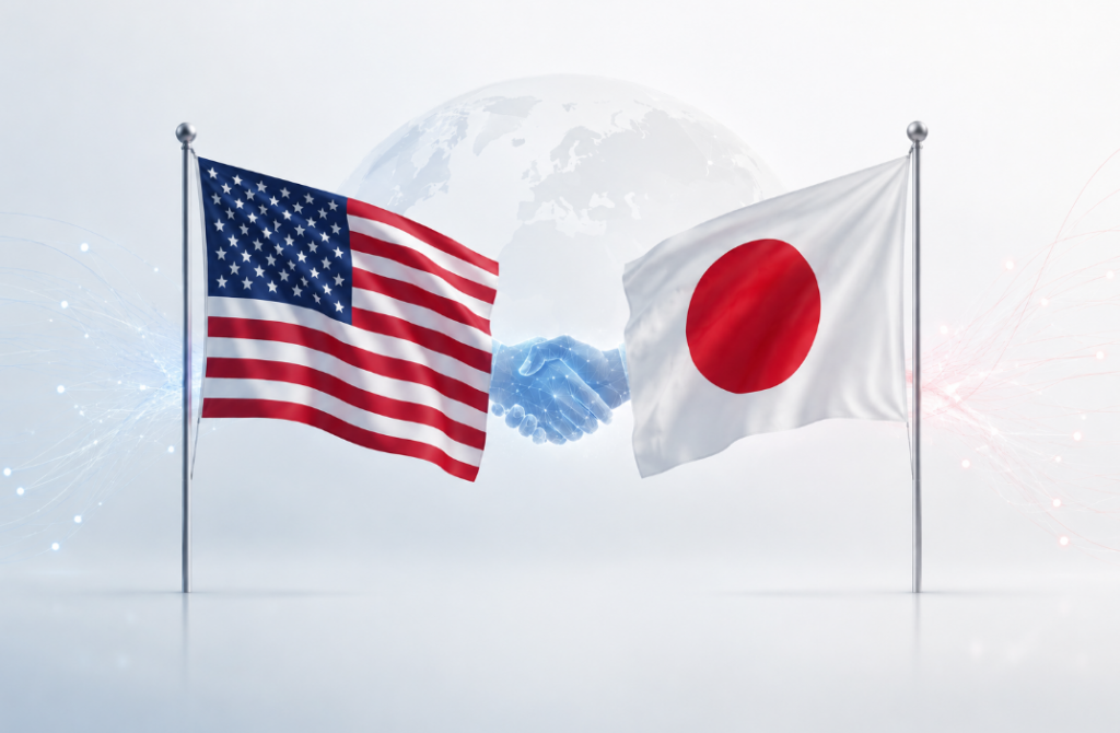 USA x Japan flags - TQI
