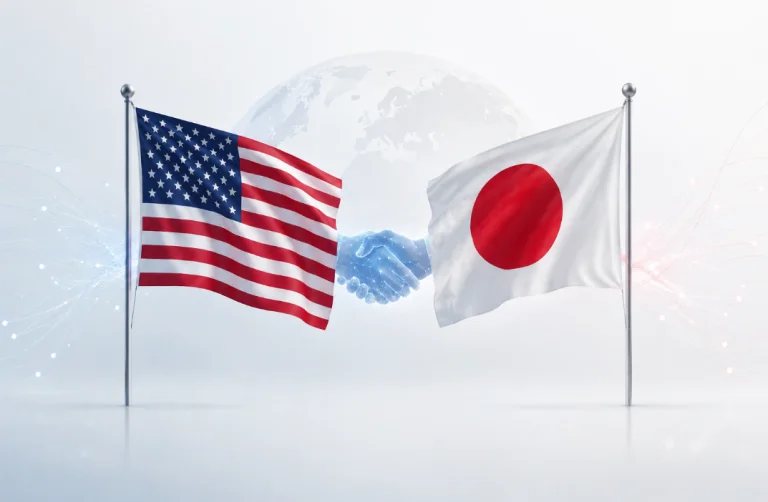 USA x Japan flags - TQI