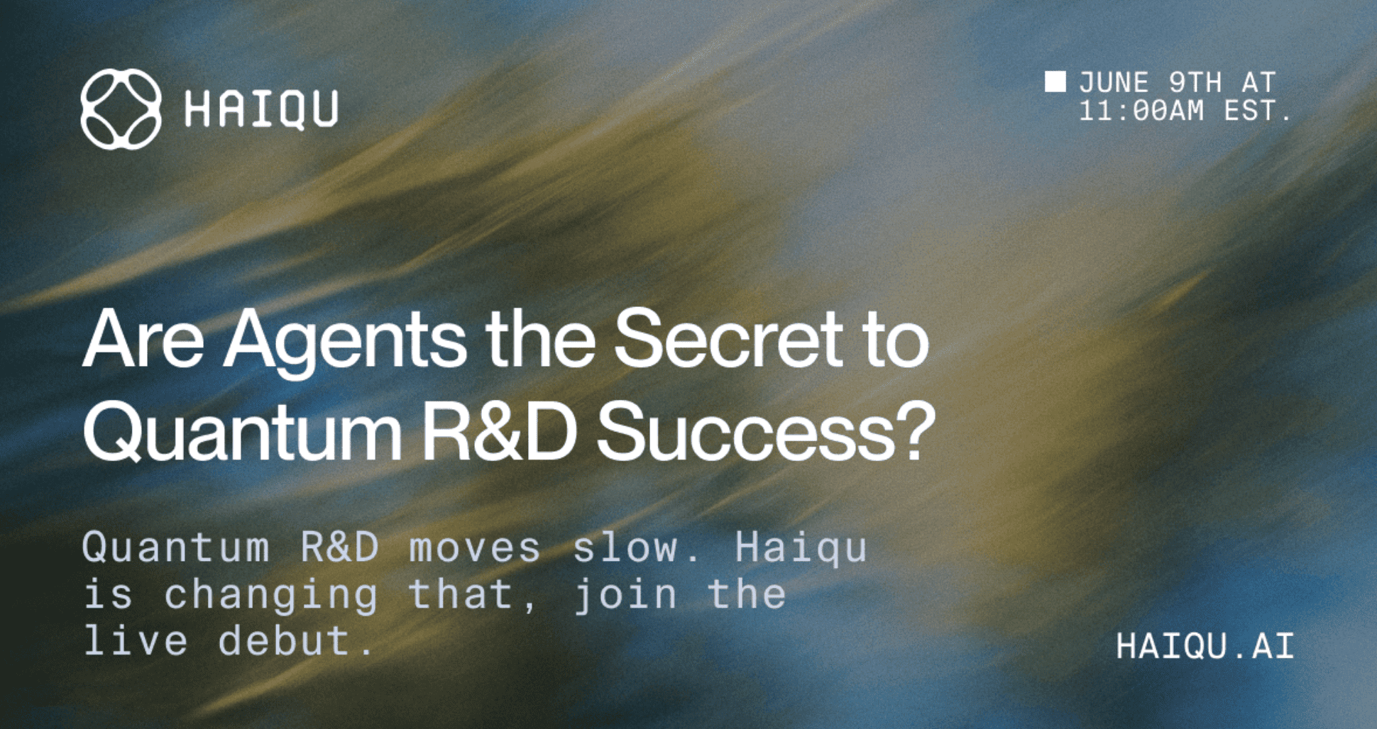 Agentic Operating System for Quantum R&D Teams to Debut During Live