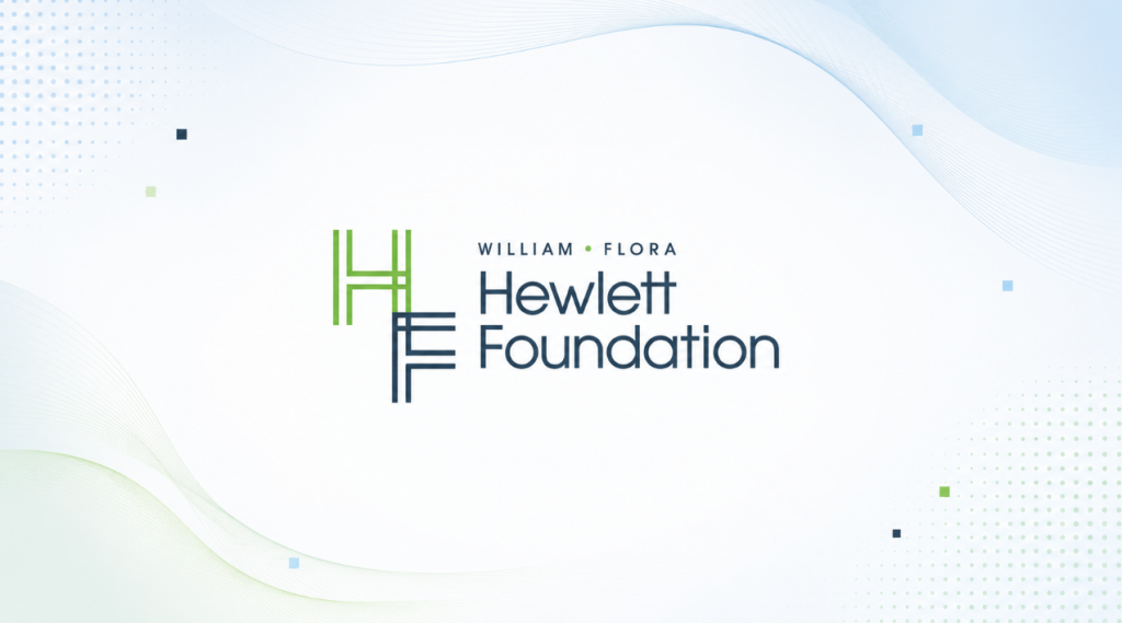 The Hewlett Foundation logo - TQI