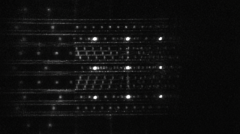 3x3 Array of Trapped Ion