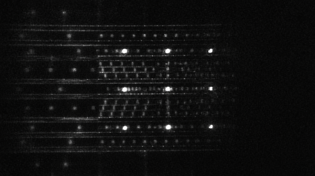 3x3 Array of Trapped Ion