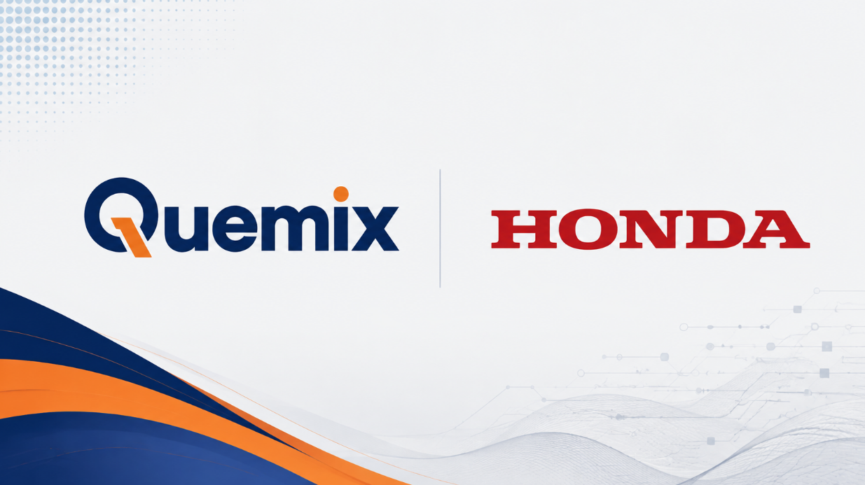 Honda and Quemix logo.