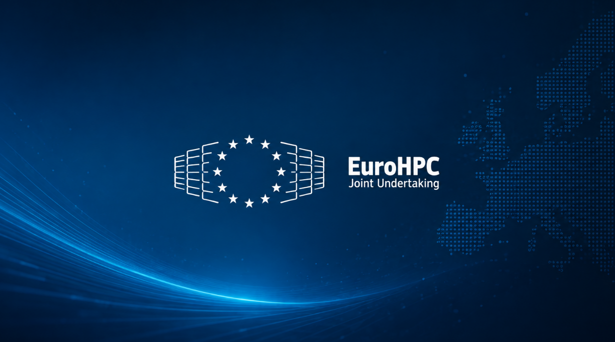 EuroHPC logo.