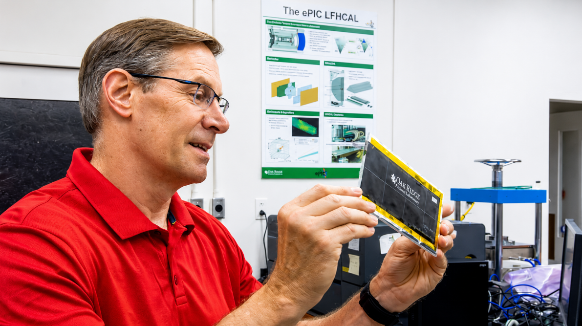 ORNL's John Lajoie Credit: Alonda Hines/ORNL, U.S. Dept. of Energy.