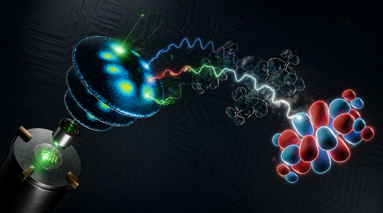 3D molecular wave function imaging