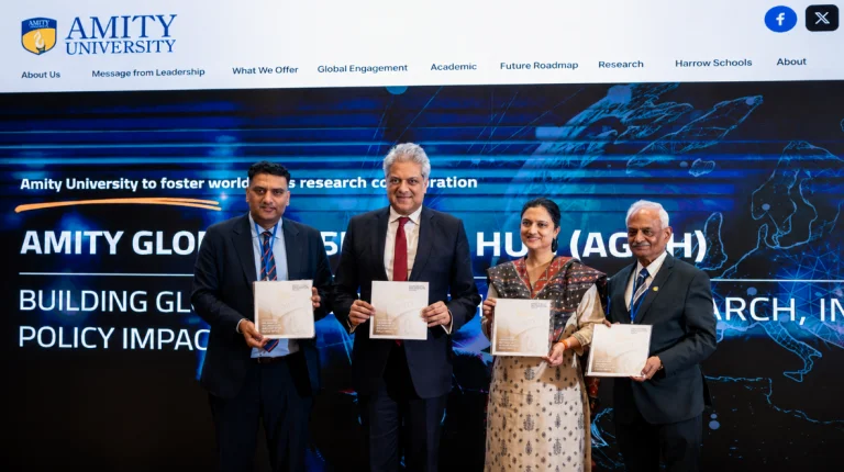 Leaders inaugurate Amity Global Research Hub