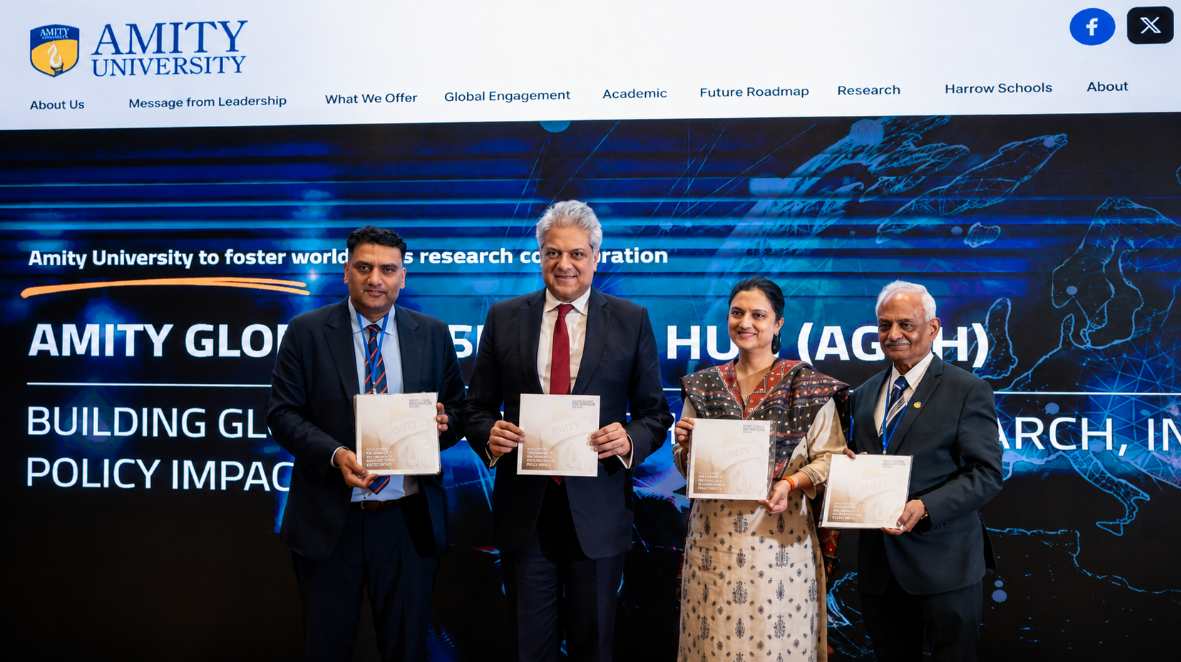 Leaders inaugurate Amity Global Research Hub