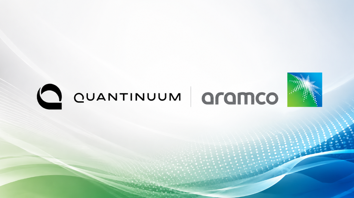 Quantinuum and Aramco logo