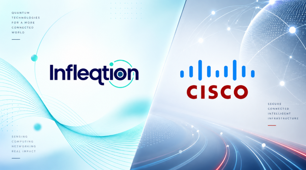 Infleqtion and Cisco logo
