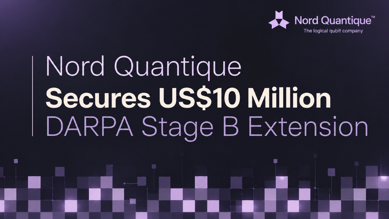 Nord Quantique Secures $10 Million DARPA Funding Extension