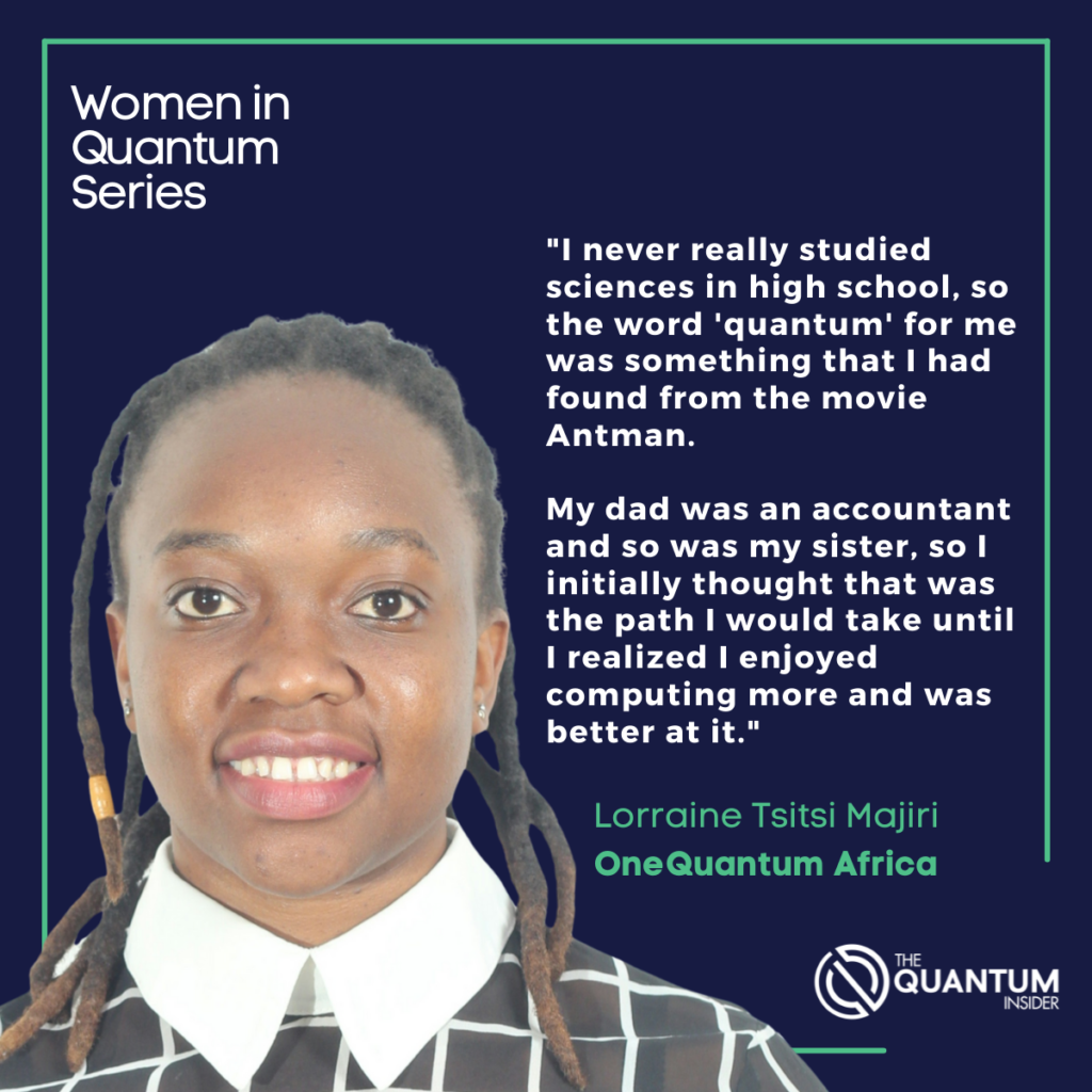 Women of Quantum: Lorraine Tsitsi Majiri of OneQuantum Africa