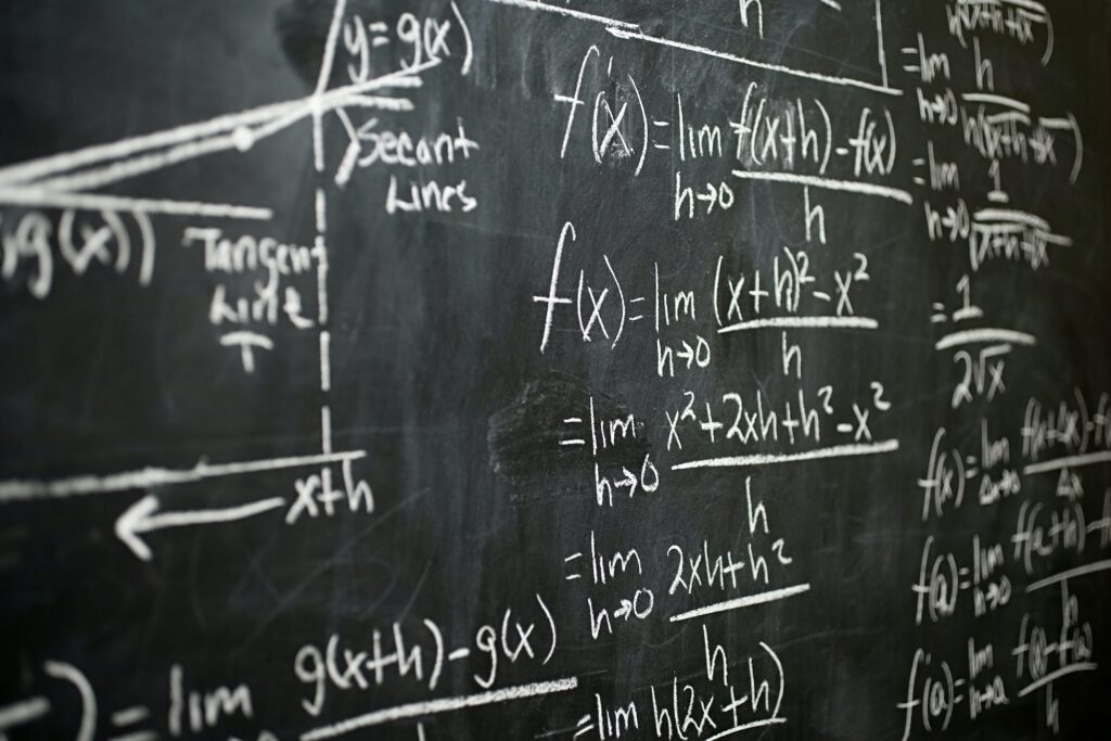 Calculus on blackboard